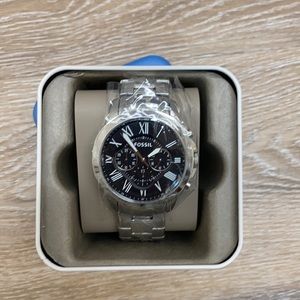 Fossil Grant Chronograph Men’s Stainless Steel Watch